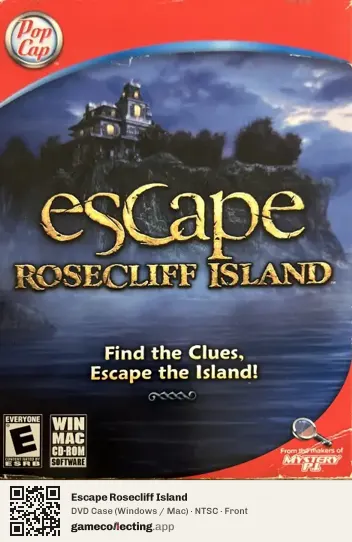Escape Rosecliff Island Computer, NTSC box front