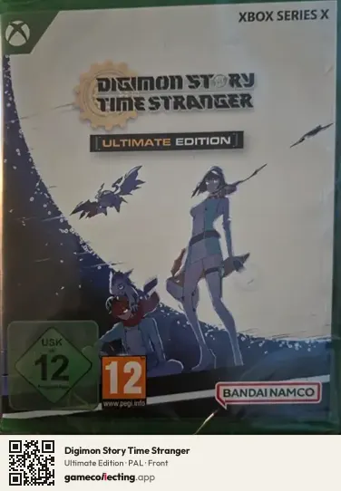 Digimon Story Time Stranger Xbox Series X, PAL box front