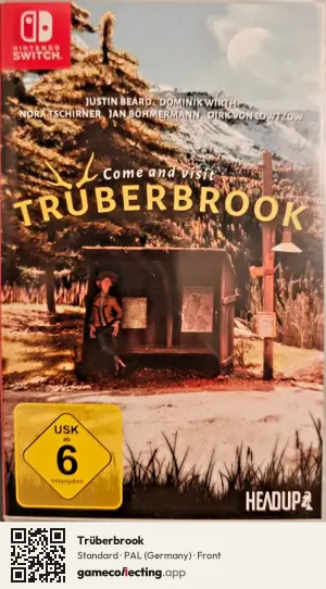 Trüberbrook Nintendo Switch, Germany box front