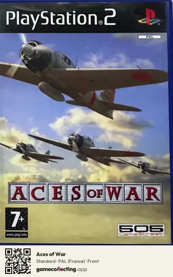 Aces of War PlayStation 2, France box front