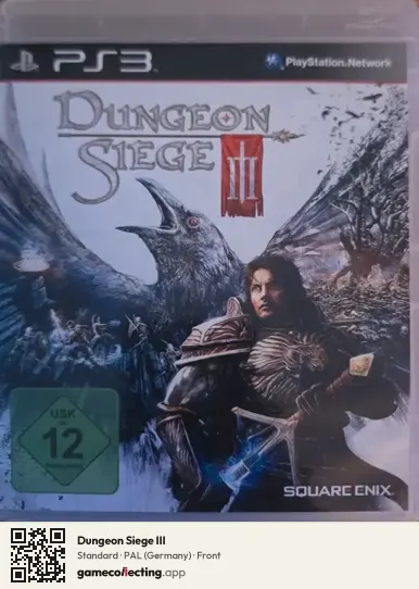 Dungeon Siege III PlayStation 3, Germany box front