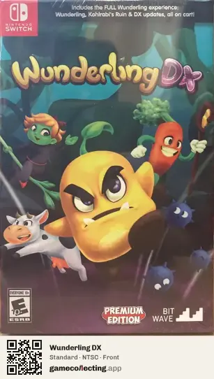 Wunderling DX Nintendo Switch, NTSC box front