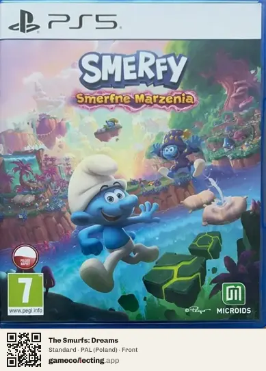 The Smurfs: Dreams PlayStation 5, Poland box front