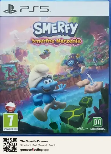 The Smurfs: Dreams PlayStation 5, Poland box front