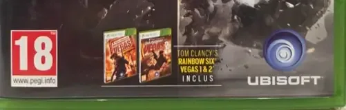 Tom Clancy's Rainbow Six Siege, the PEGI square on its front