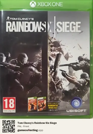 Tom Clancy's Rainbow Six Siege Xbox One, PAL box front