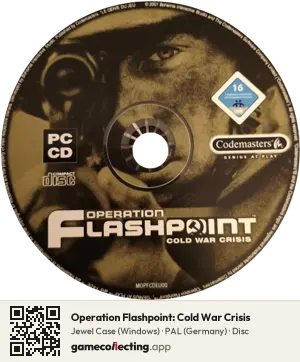 Operation Flashpoint: Cold War Crisis Computer, PAL disc