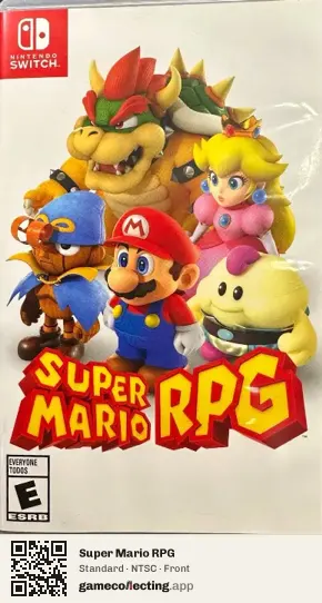 Super Mario RPG Nintendo Switch, NTSC box front