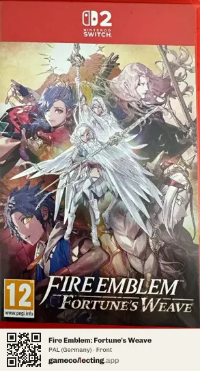 Fire Emblem: Fortune's Weave Nintendo Switch 2, Germany box front