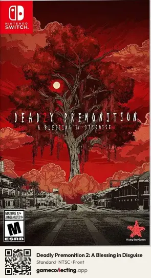 Deadly Premonition 2: A Blessing in Disguise Nintendo Switch, NTSC box front