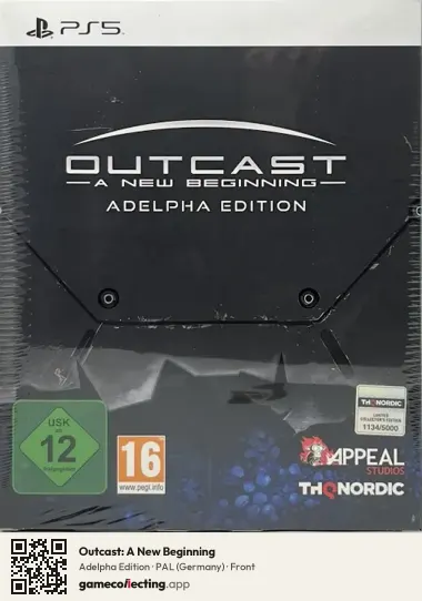 Outcast: A New Beginning PlayStation 5, Germany box front