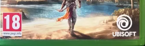 Assassin's Creed: Origins, the PEGI square on its front