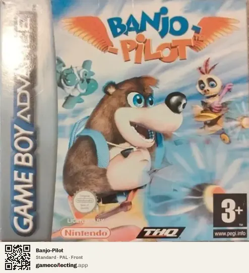 Banjo-Pilot Game Boy Advance, PAL box front