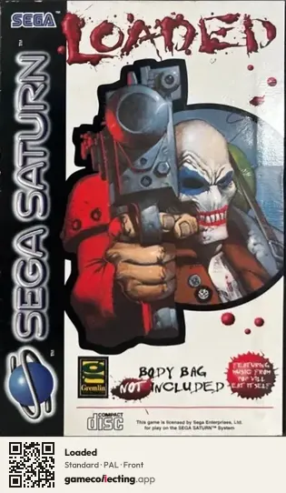 Loaded Sega Saturn, PAL box front
