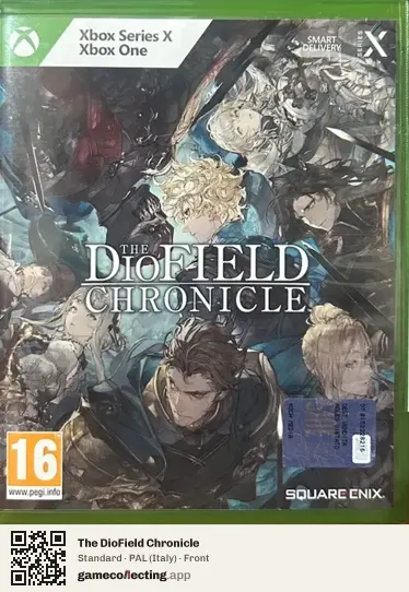 The DioField Chronicle Xbox Series X, Italy box front