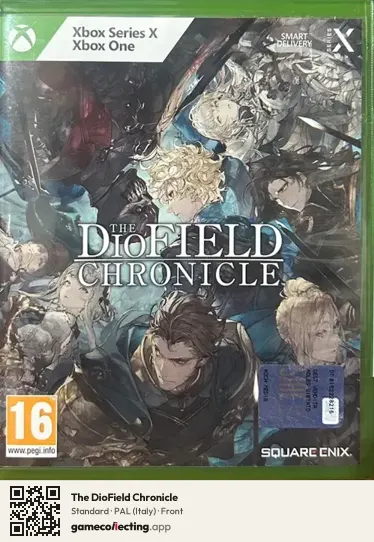 The DioField Chronicle Xbox Series X, Italy box front
