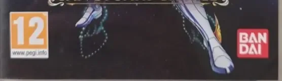 Saint Seiya: Sanctuary Battle, the PEGI square on its front