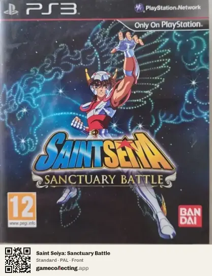 Saint Seiya: Sanctuary Battle PlayStation 3, PAL box front