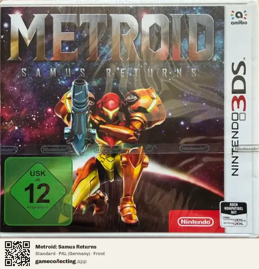 Metroid: Samus Returns Nintendo 3DS, Germany box front
