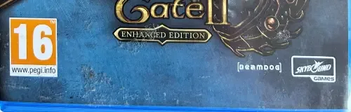 Baldur's Gate and Baldur's Gate II: Enhanced Editions, the PEGI square on its front