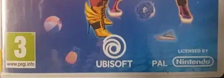 Just Dance 2020, the PEGI square on its front