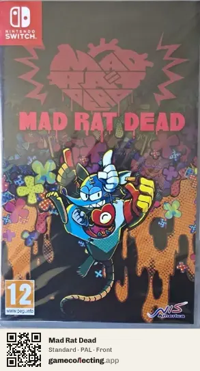 Mad Rat Dead Nintendo Switch, PAL box front