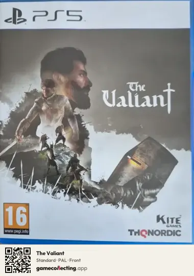 The Valiant PlayStation 5, PAL box front