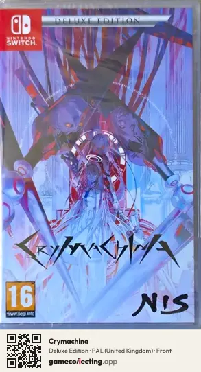 Crymachina Nintendo Switch, United Kingdom box front