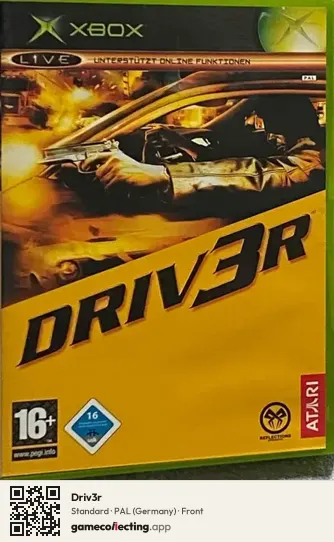 Driv3r Xbox, Germany box front