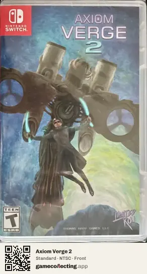Axiom Verge 2 Nintendo Switch, NTSC box front