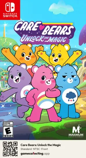 Care Bears: Unlock the Magic Nintendo Switch, NTSC box front