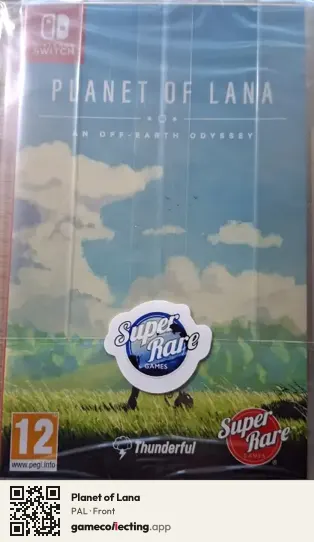 Planet of Lana Nintendo Switch, PAL box front