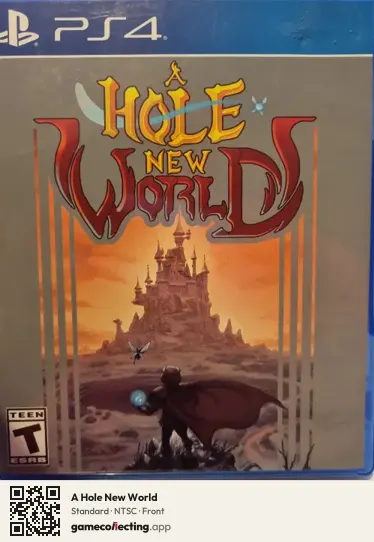 A Hole New World PlayStation 4, NTSC box front