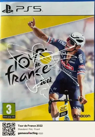 Tour de France 2022 PlayStation 5, PAL box front
