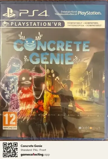Concrete Genie PlayStation 4, PAL box front