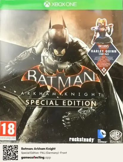 Batman: Arkham Knight Xbox One, Germany box front