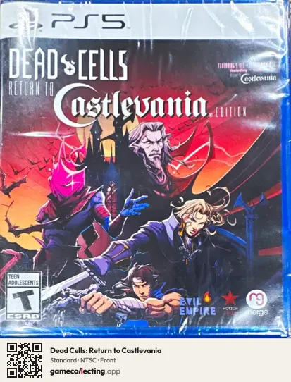 Dead Cells: Return to Castlevania PlayStation 5, NTSC box front