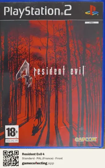 Resident Evil 4 PlayStation 2, France box front