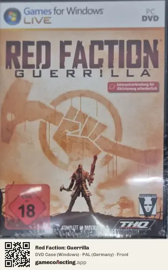 Red Faction: Guerrilla Computer, Germany box front