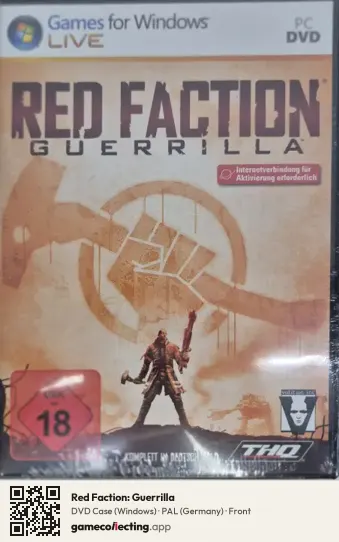 Red Faction: Guerrilla Computer, Germany box front