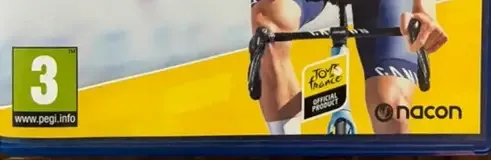 Tour de France 2022, the USK square on its front