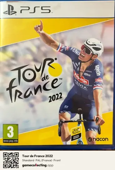 Tour de France 2022 PlayStation 5, France box front
