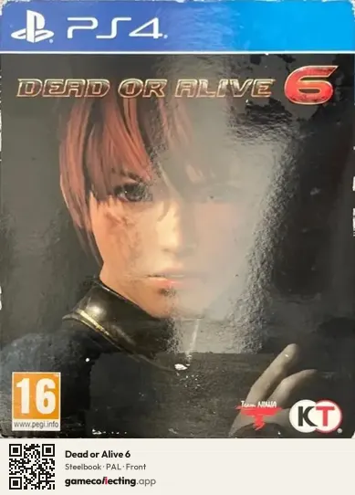 Dead or Alive 6 PlayStation 4, PAL box front