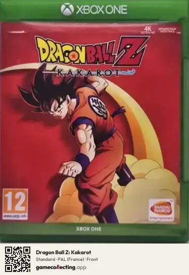 Dragon Ball Z: Kakarot Xbox One, France box front