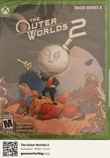 The Outer Worlds 2 Xbox Series X, NTSC box front