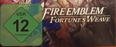 Fire Emblem: Fortune's Weave, the USK square on its front