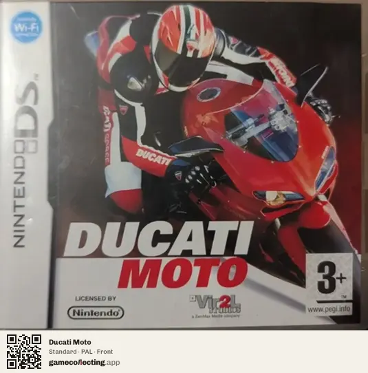 Ducati Moto Nintendo DS, PAL box front