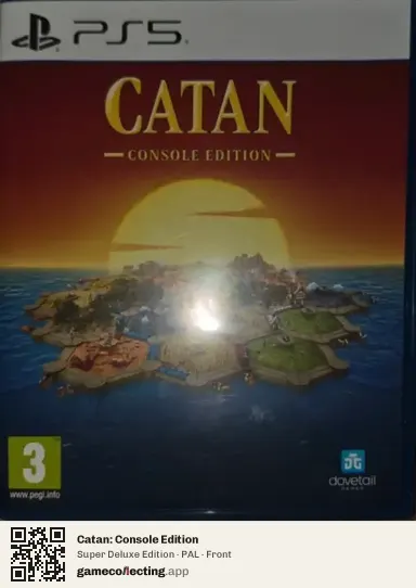 Catan: Console Edition PlayStation 5, PAL box front