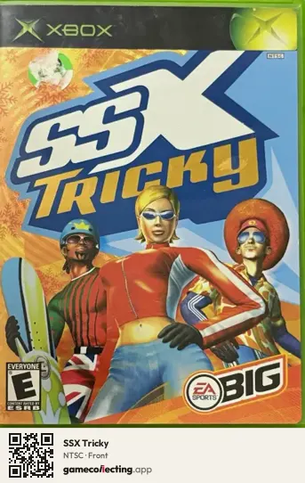 SSX Tricky Xbox, NTSC box front
