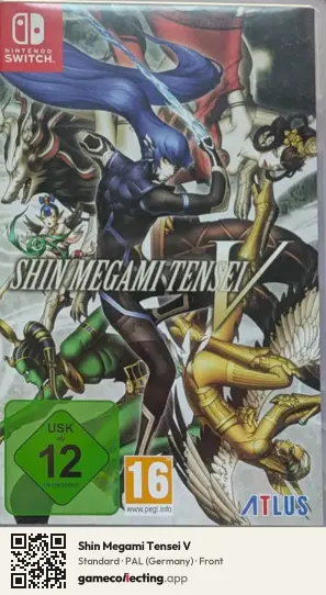 Shin Megami Tensei V Nintendo Switch, Germany box front